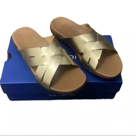 NIB ROCKPORT Ridge Woven Slide - Picture 1 of 7